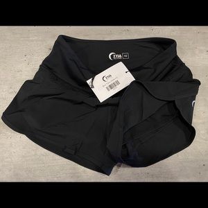ZYIA XS Black Trainer Shorts